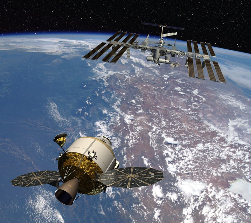Illustration for article titled Orion Crew Test Module Timelapse Build